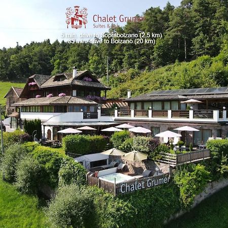 סופראבולצנו Chalet Grumer Suites&Spa מראה חיצוני תמונה